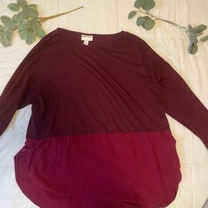 Long sleeve Red